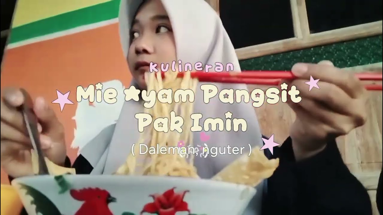 Mie Ayam Pangsit Pak Imin Sukoharjo Banyak Yang Suka | KULINER SUKOHARJO