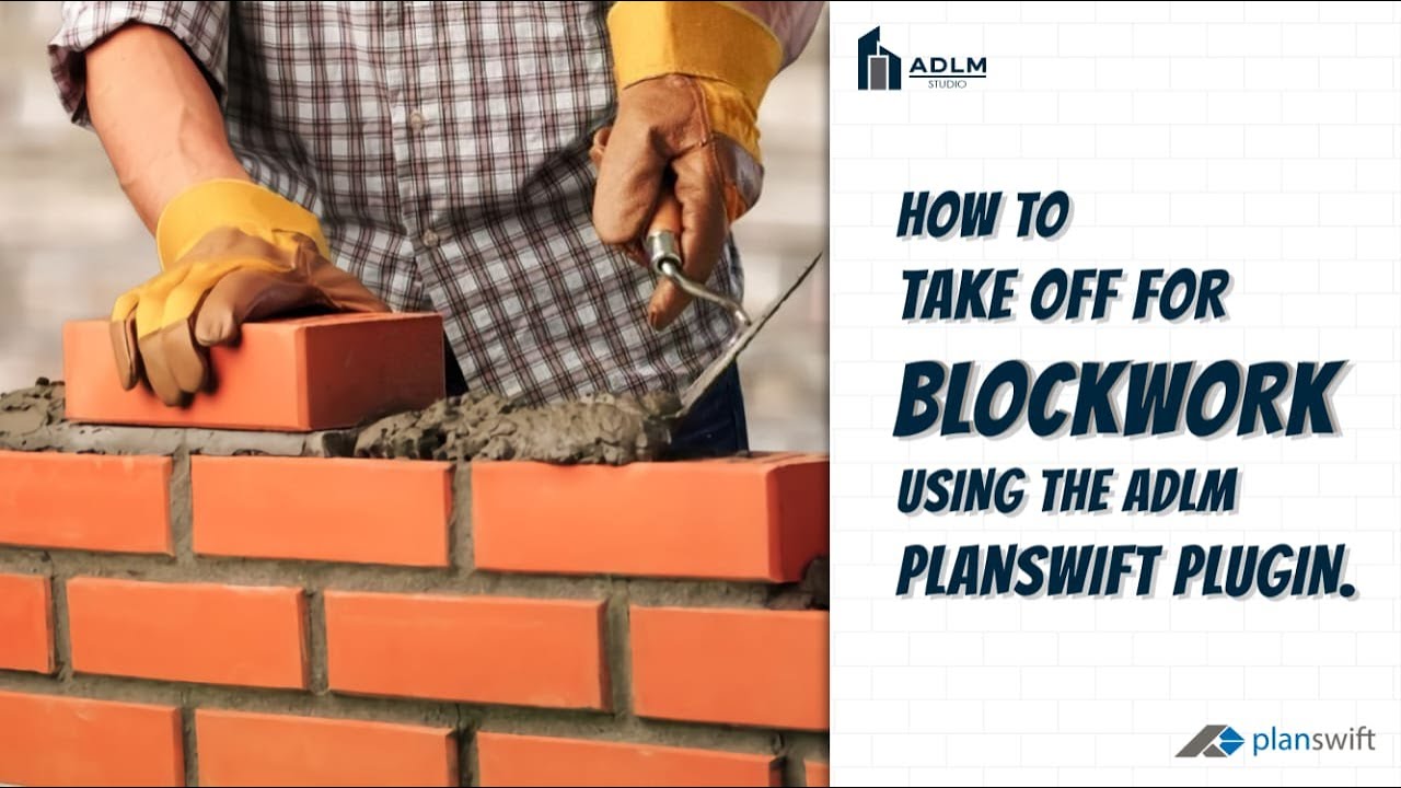 How to Measure for Masonry works (Wall, Windows and Doors) using ADLM Planswift Plugin