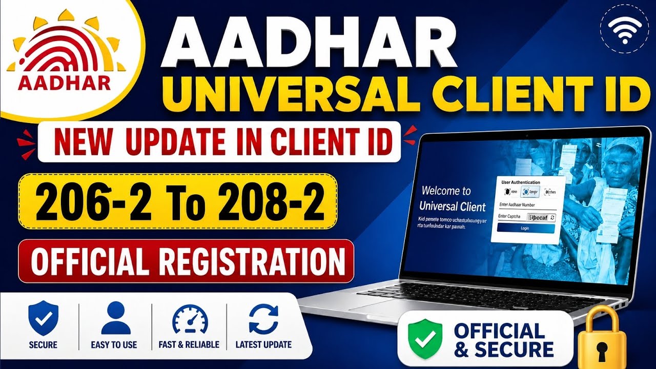 Aadhaar Universal Client Live Full Details | How to Update Mobile Number |