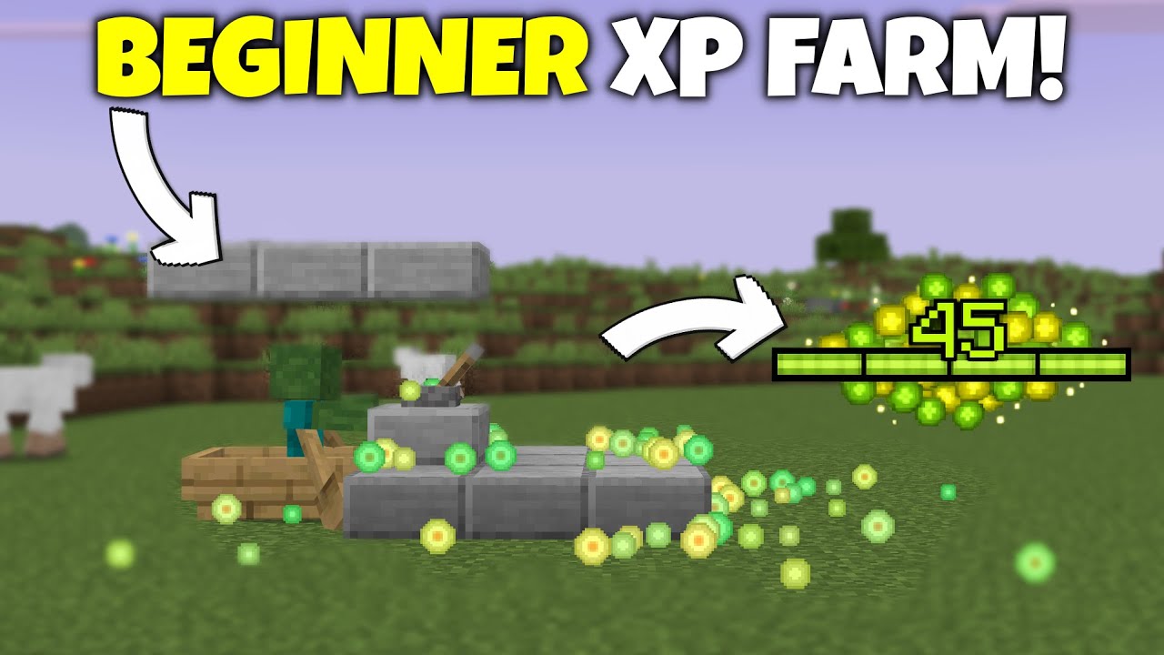 NEW BEST EVER XP FARM in 1.21 Minecraft Bedrock !