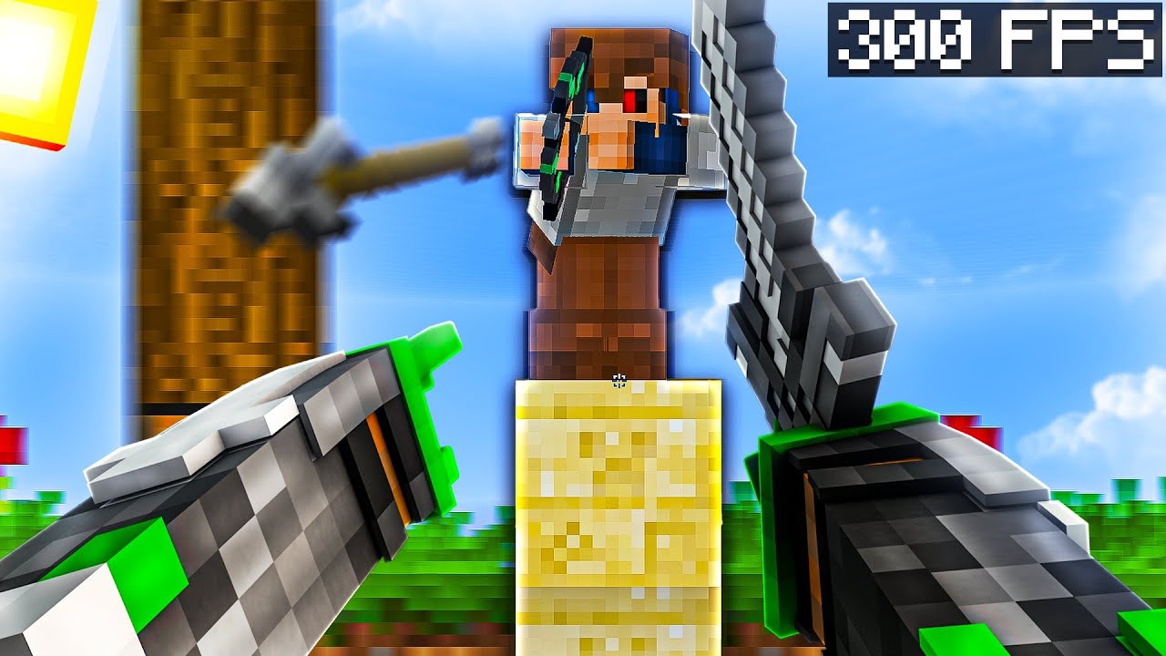 Minecraft mais en 4K 300 FPS ! (Hypixel Ranked Skywars)