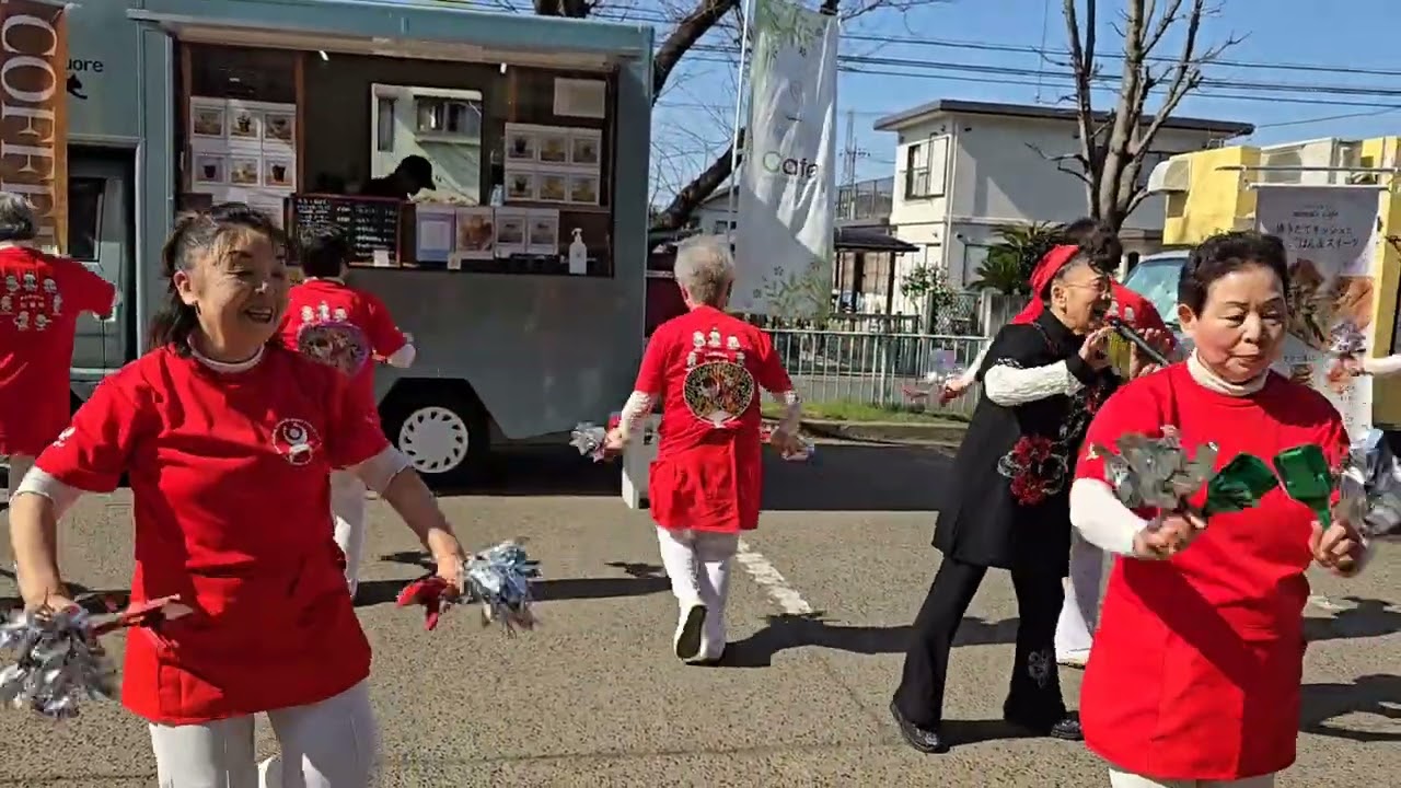 野木町ミモザマルシェでじょんがら女節