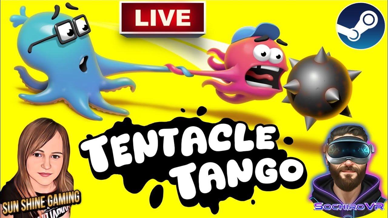 LIVE 🐙 Der ultimative Beziehungskiller TENTACLE TANGO im Koop mit @SochiroVR😱 #flat #steam