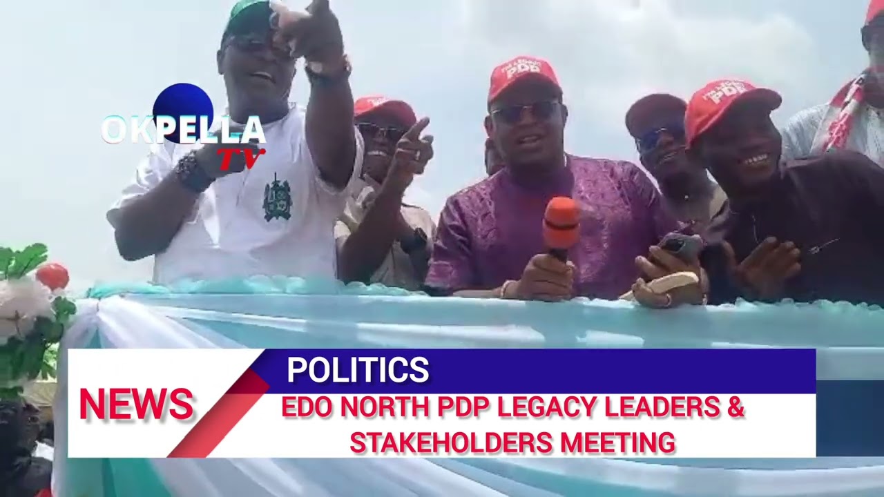 Edo2024: Legacy PDP Receives former Edo State DG Comr. Phillip Shaibu to the party.