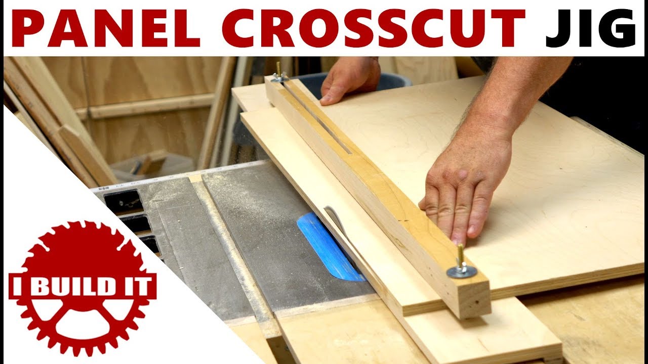 Make A Wide Panel Crosscut Jig