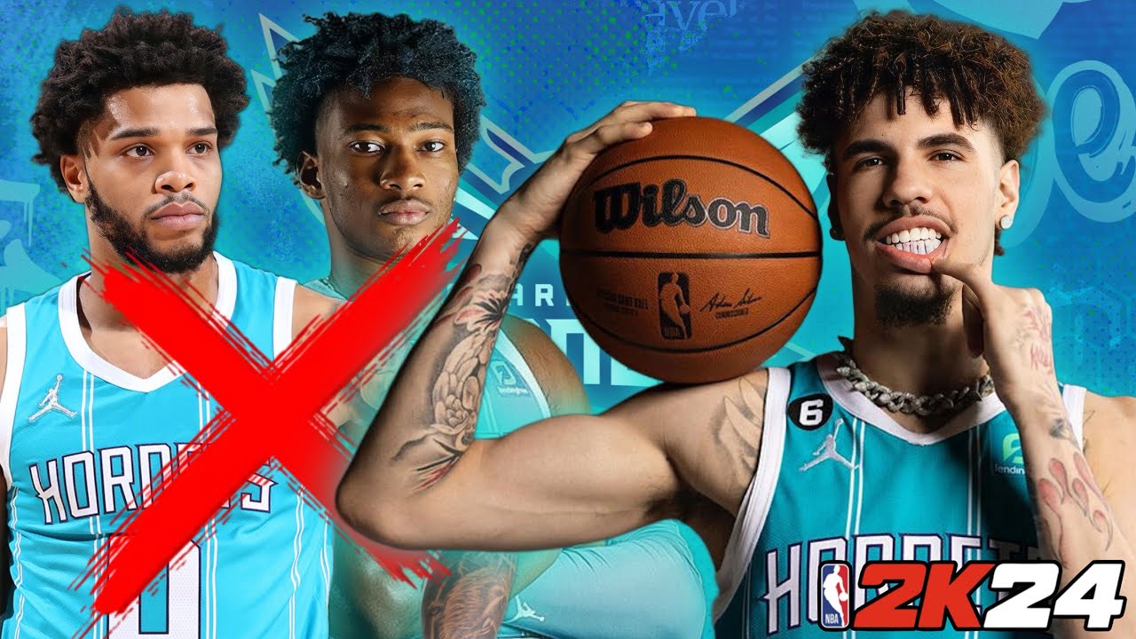 Realistic Charlotte Hornets Rebuild In NBA 2K24!