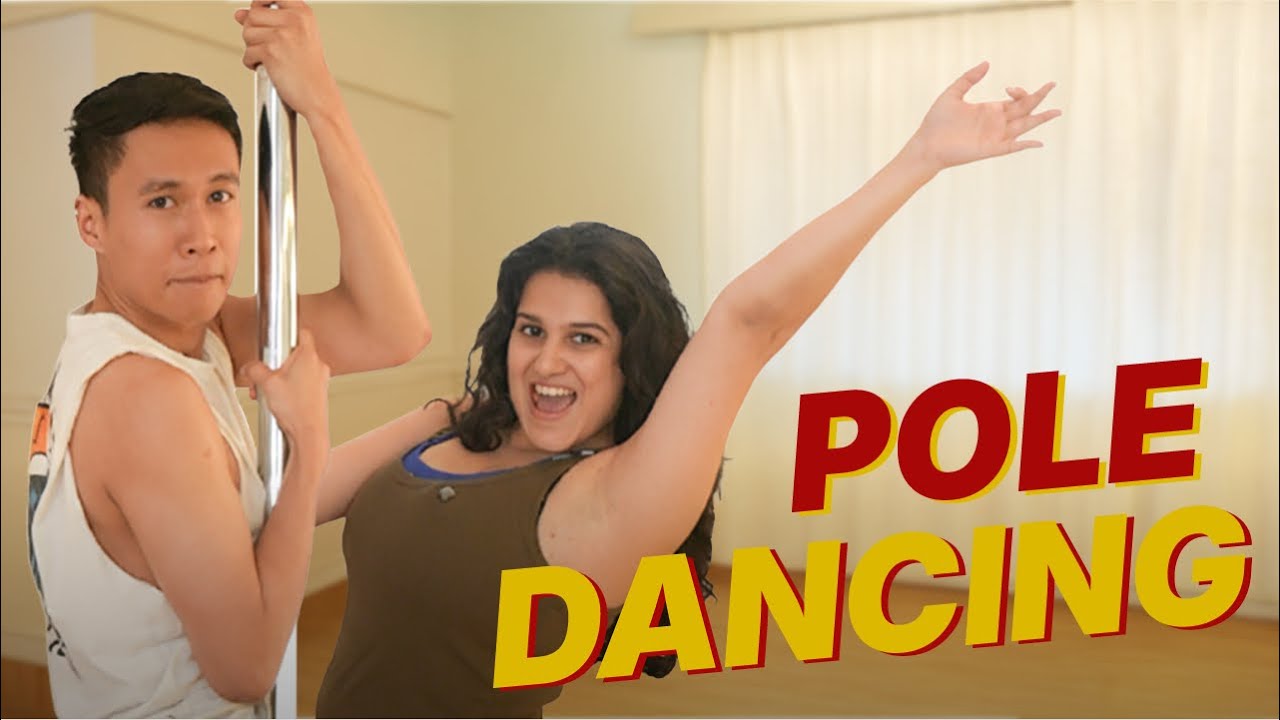 I tried POLE DANCING! @kevinzingkhaii 