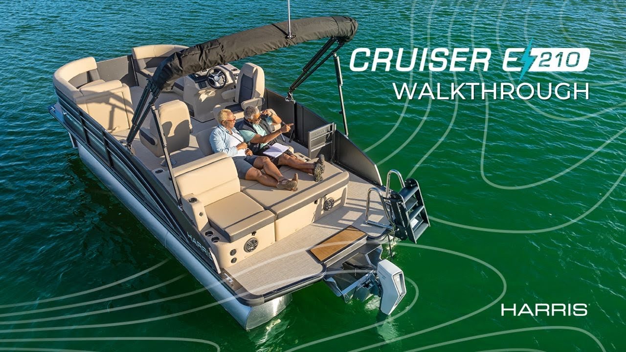 Electric Pontoon Boat Walkthrough | Harris Cruiser E210