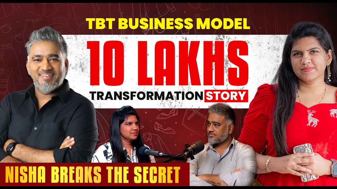 From Zero to ₹10 Lakhs: Nisha's TBT Journey | Sakthivel Pannerselvam | podcast | tamil | TBT