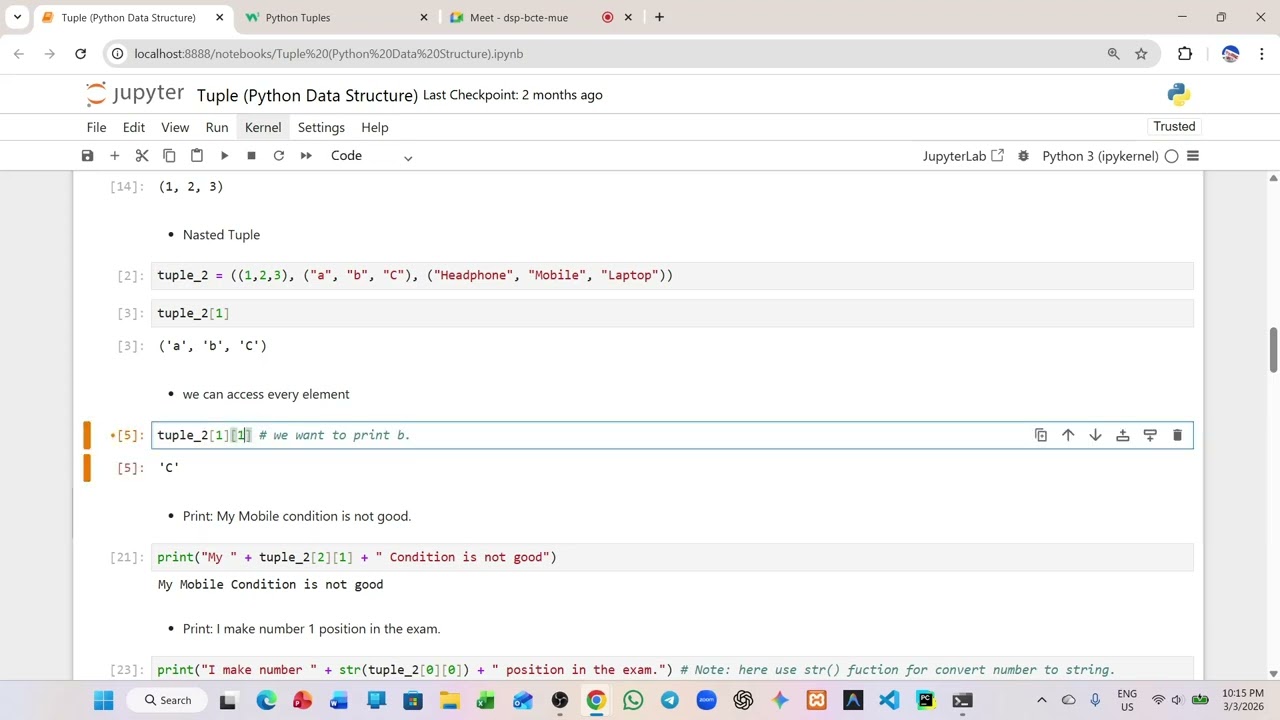 3  Tuple | Python Data Structure