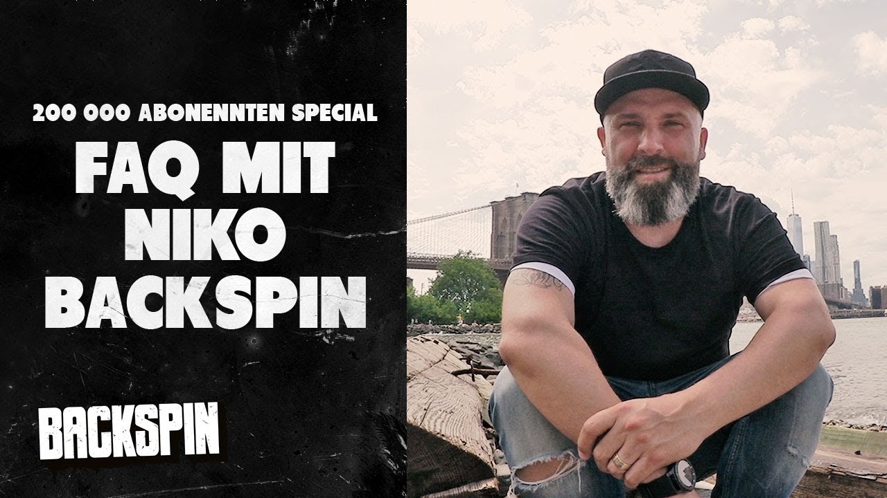 200 000 Abonnenten Special: FAQ mit Niko BACKSPIN