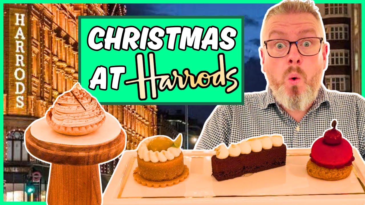 EXPENSIVE - I Review HARRODS CHRISTMAS AFTERNOON TEA!