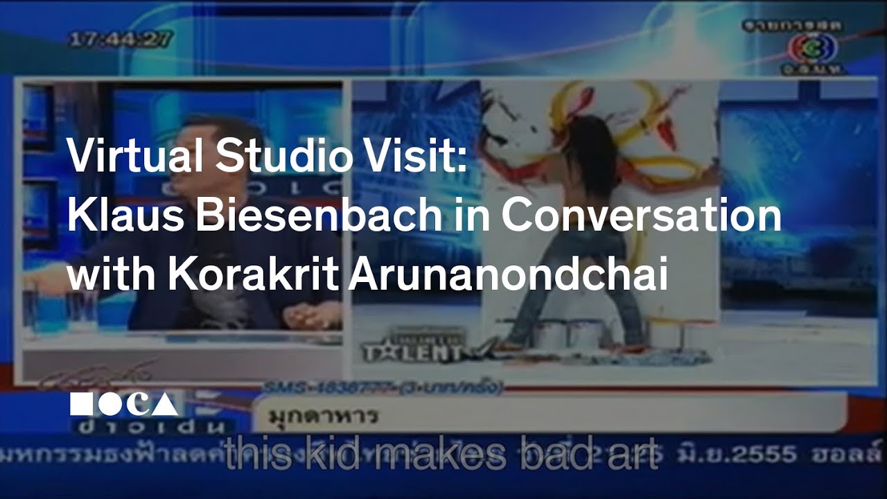 Virtual Studio Visit: Klaus Biesenbach in Conversation with Korakrit Arunanondchai