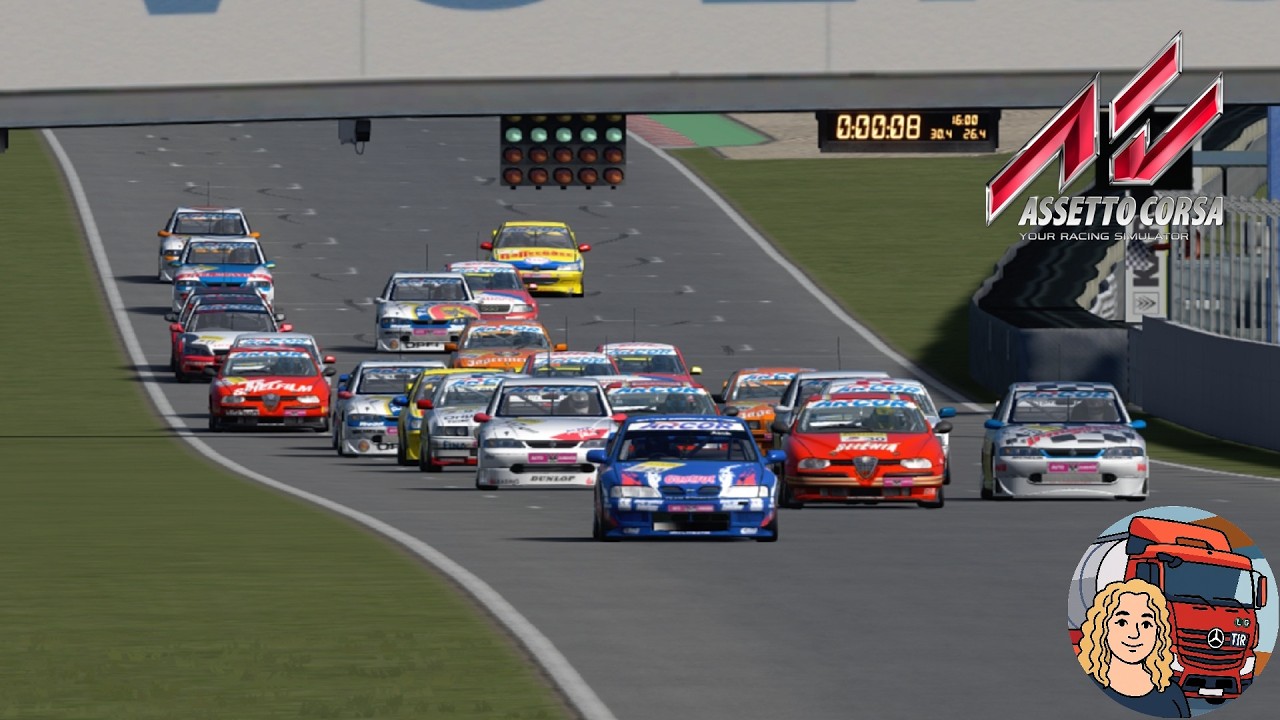 Assetto Corsa 1998 Super Tourenwagen Cup Test Race STW 1998 Oschersleben Gameplay ITA
