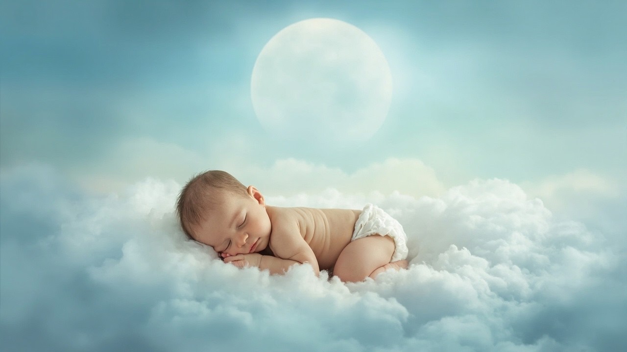 Baby Sleep Music 🌙 Fall Asleep in 3 Minutes 💤 Soft Lullaby Stop Crying Fast