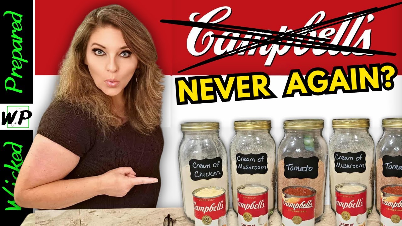 3D Printed Meat?? Never Buy Canned Soup Again! Copycat Shelf Stable Soup Mix