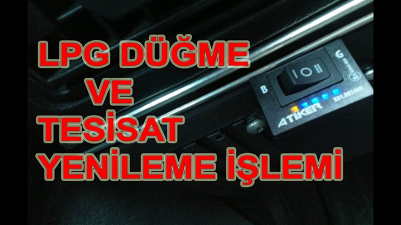 Karbüratörlü Araçlarda LPG Elektrik Tesisatı Yenileme İşlemi
