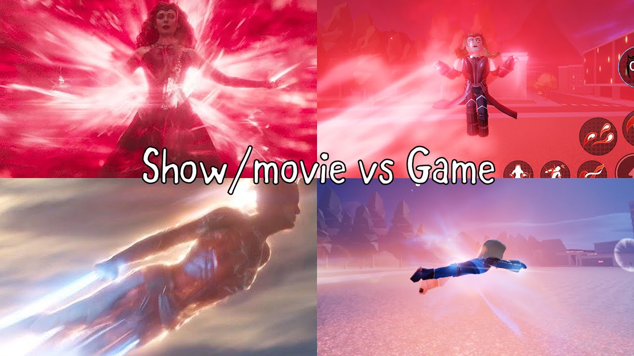 Сравнение сериала/фильма и игры (Marvel Omega). Roblox