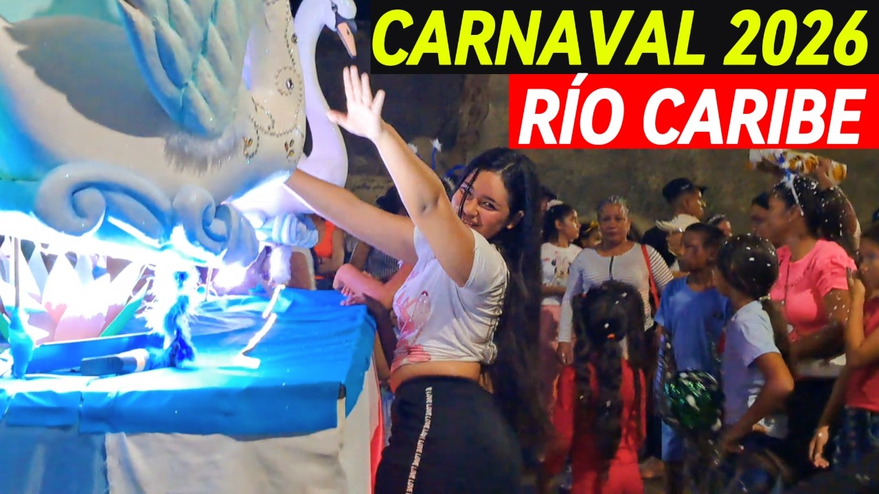 ASÍ Se VIVIÓ EL CARNAVAL En RÍO CARIBE 2026