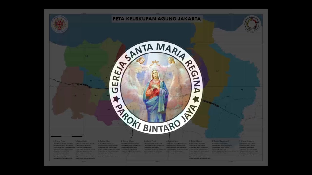 Profil Gereja Santa Maria Regina Paroki Bintaro Jaya