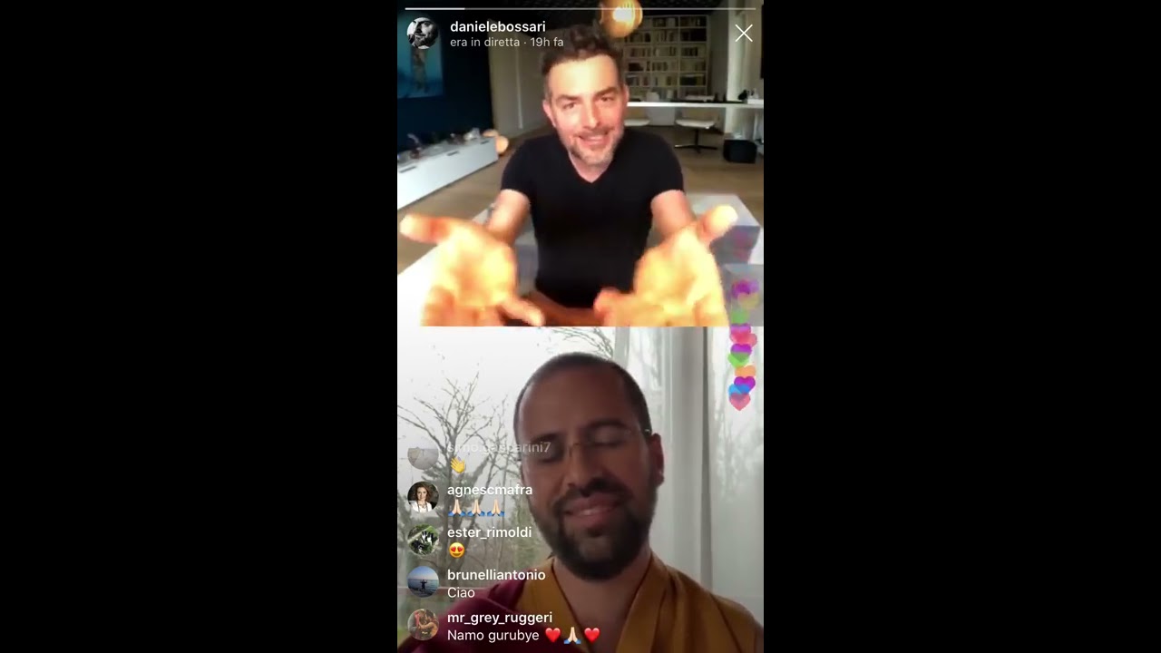 Intervista a Lama Michel Rinpoche con Daniele Bossari di Radio DJ