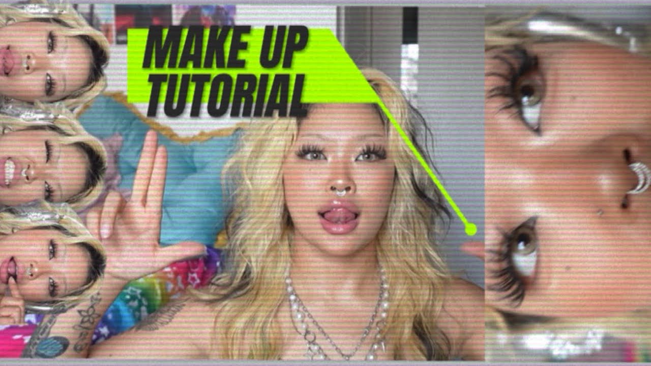 ☆★☆MAKE UP TUTORIAL🦒🌺☆★☆ my eyelashes secret...😛❓❗️