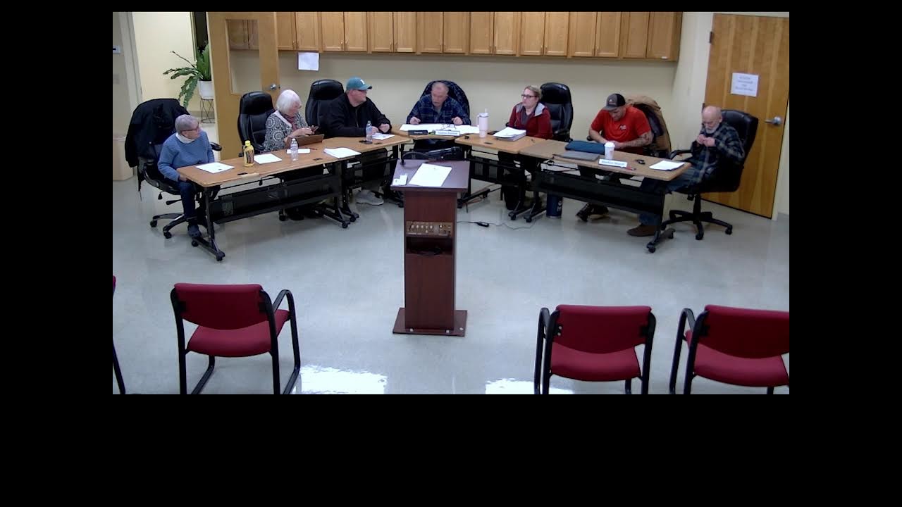 Budget Committee Public Hearing Meeting  01/15/2026