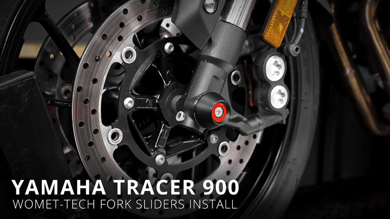 How to install a Womet-Tech Fork Slider on a 2018+ Yamaha Tracer 900 by TST Industries
