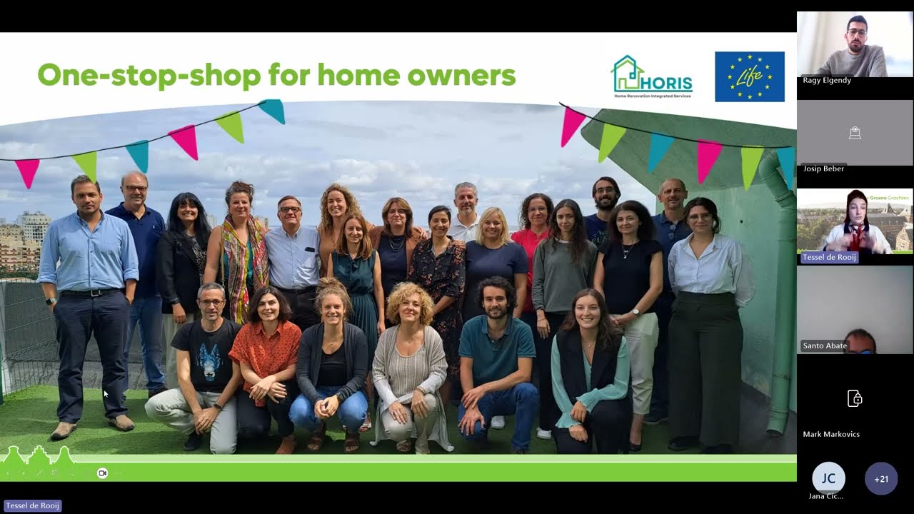 EU Peers - Who is Who session 6: De Groene Grachten (NL) & HORIS