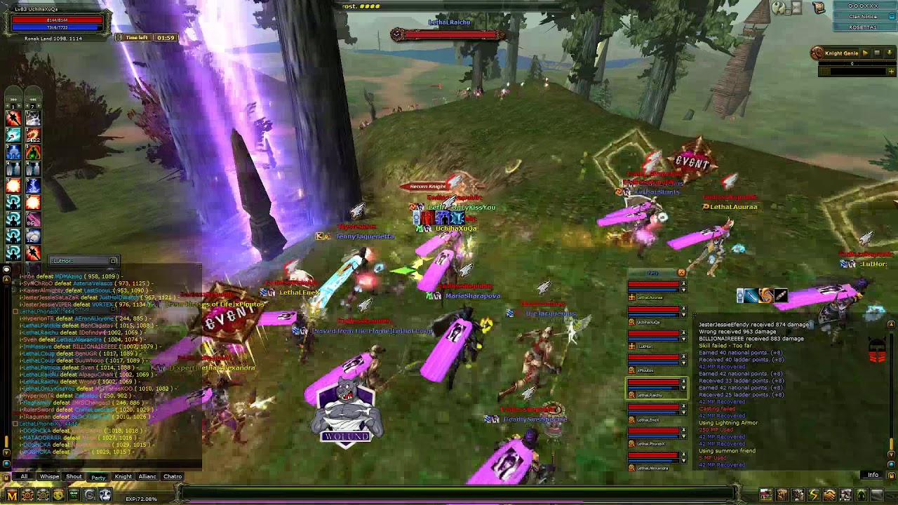 Wolund mage pk movie EndlessRepublic clan Rosetta part 2