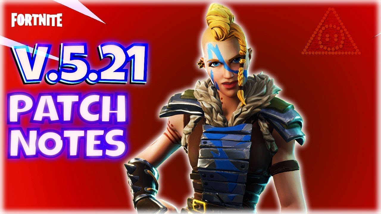 Fortnite PvE : Version 5.21 Patch Notes