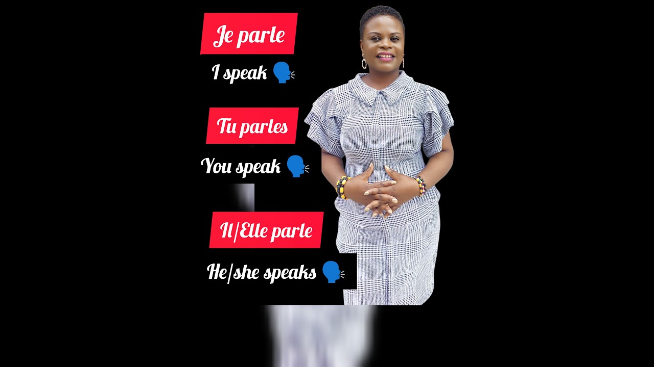 THE CONJUGATION OF FRENCH ER VERBS IN THE PRESENT TENSE