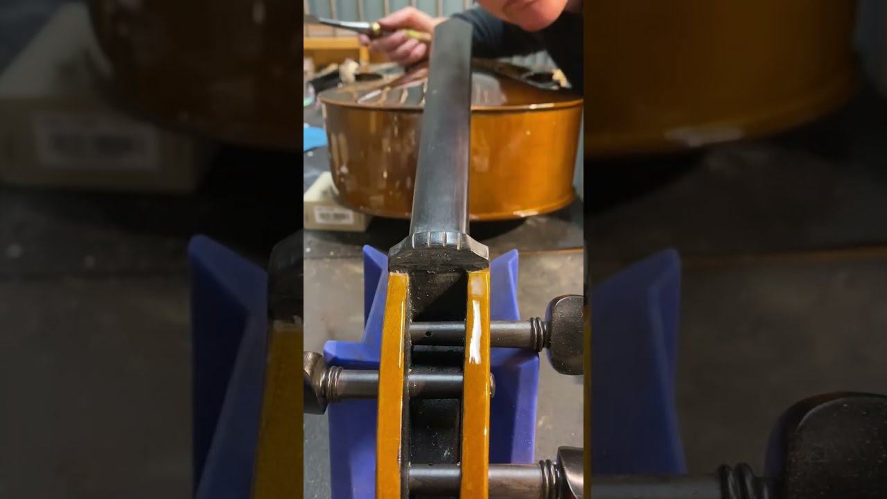 Reshaping a Nut | Stringed Instrument Repair | High Note Orchestral