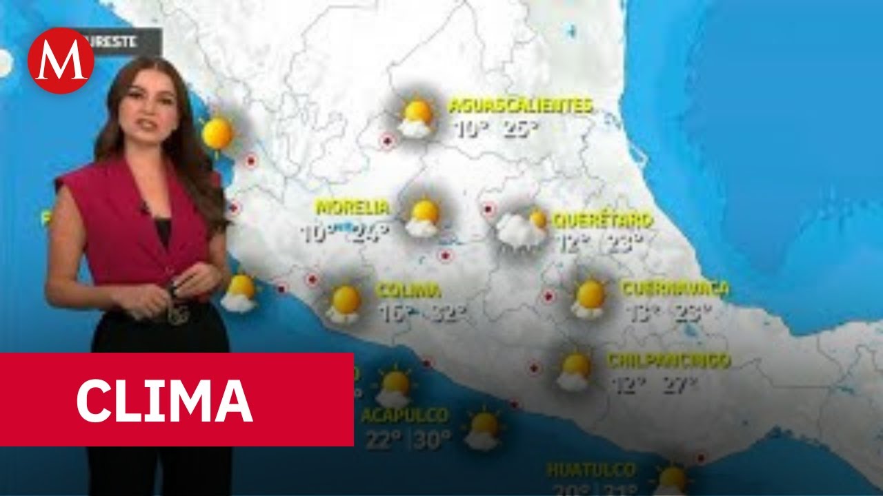 Clima de hoy martes 25 de noviembre de 2025 | Pronóstico con Sandy Tok