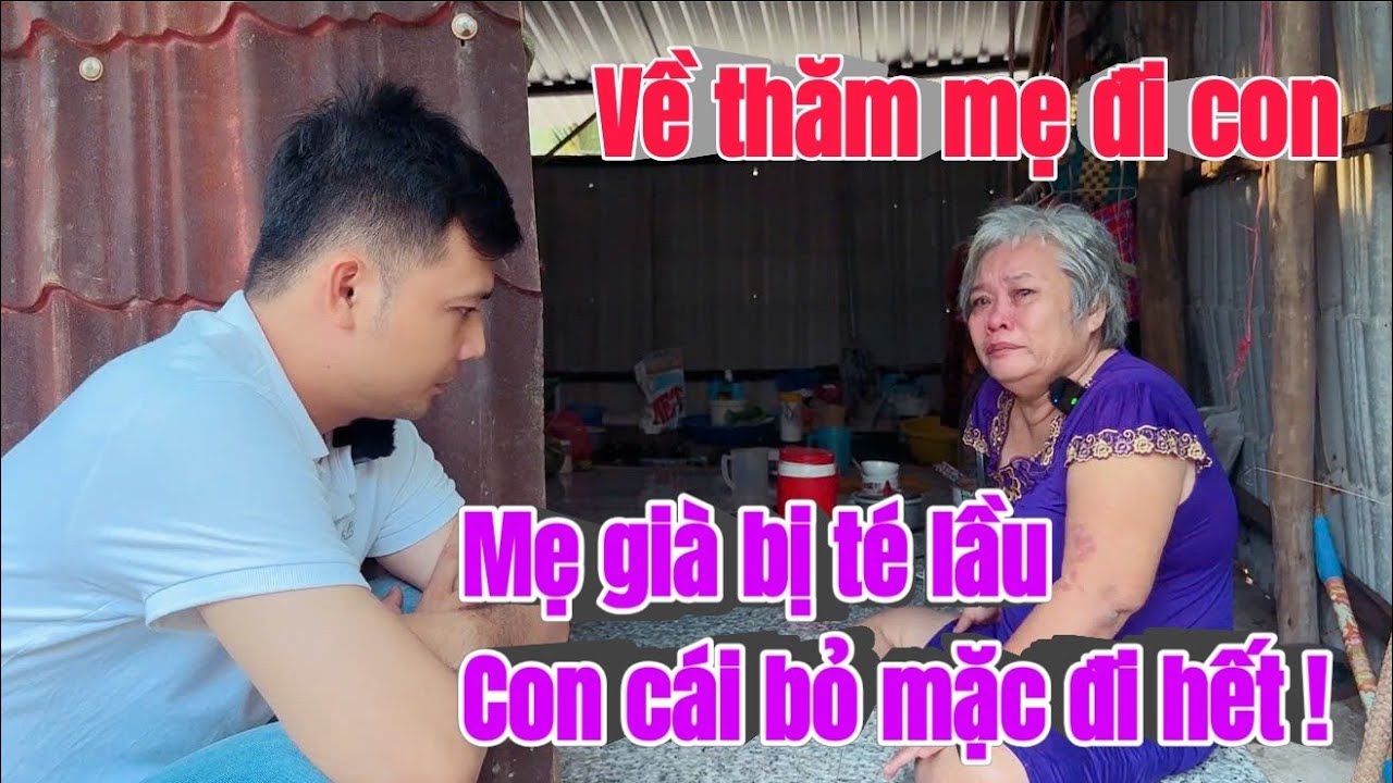 Bà lão đi làm phụ hồ té lầu 3 lại bị các con bỏ mặc,sống cảnh đau đớn khổ sở vô cùng