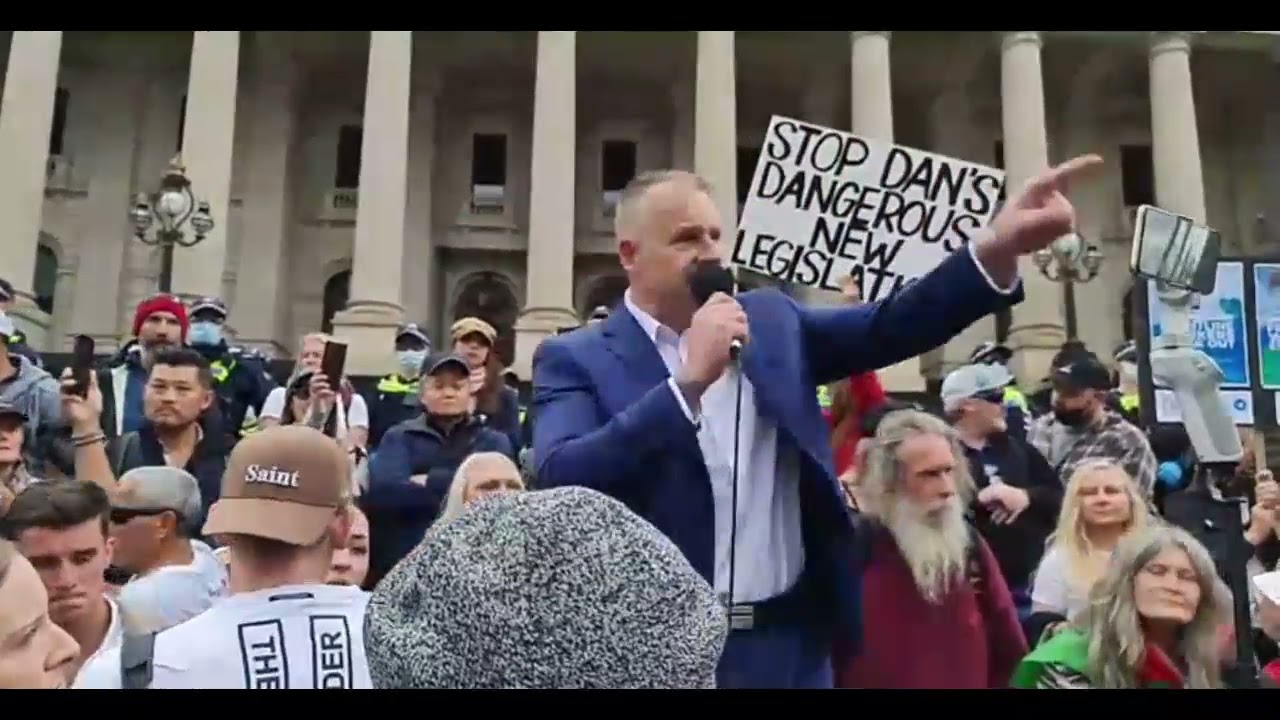 Ex Senior Sergeant Leads HUGE Protest! Incredibly Moving!!