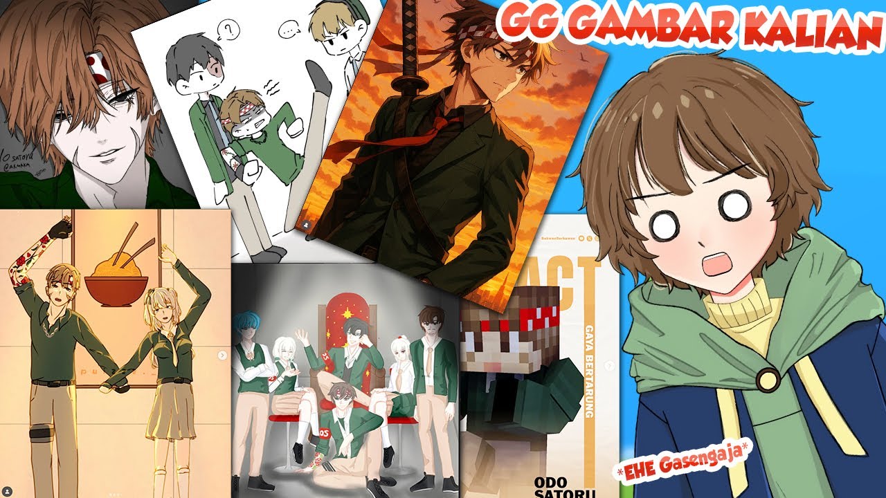 AKU REACTION GAMBAR GAMBAR LUCU BIKINAN KALIAN !!!