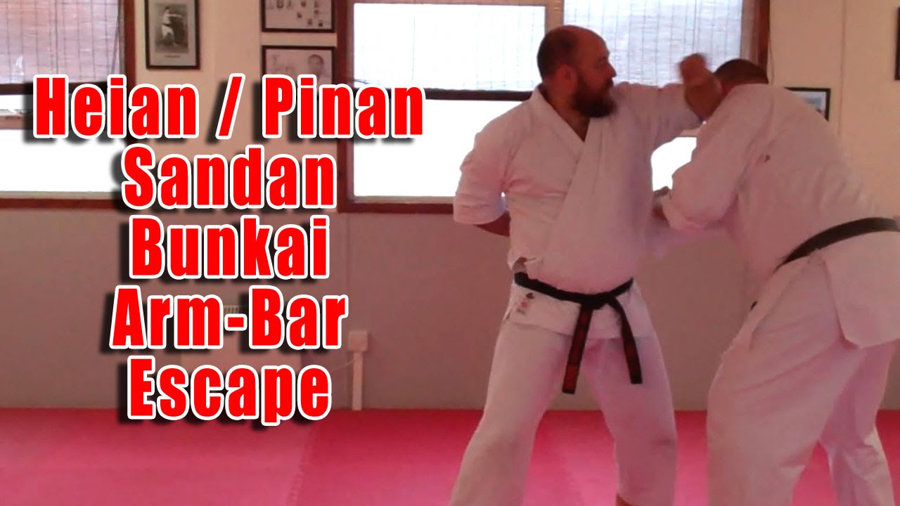 Practical Kata Bunkai: Pinan Sandan Arm Bar Escape