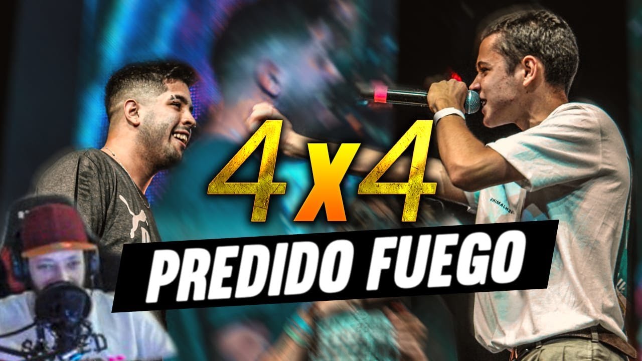 DTOKE REACCIONA LOS 4x4 PRENDIDOS FUEGO! 🔥 | Batallas de rap/gallos
