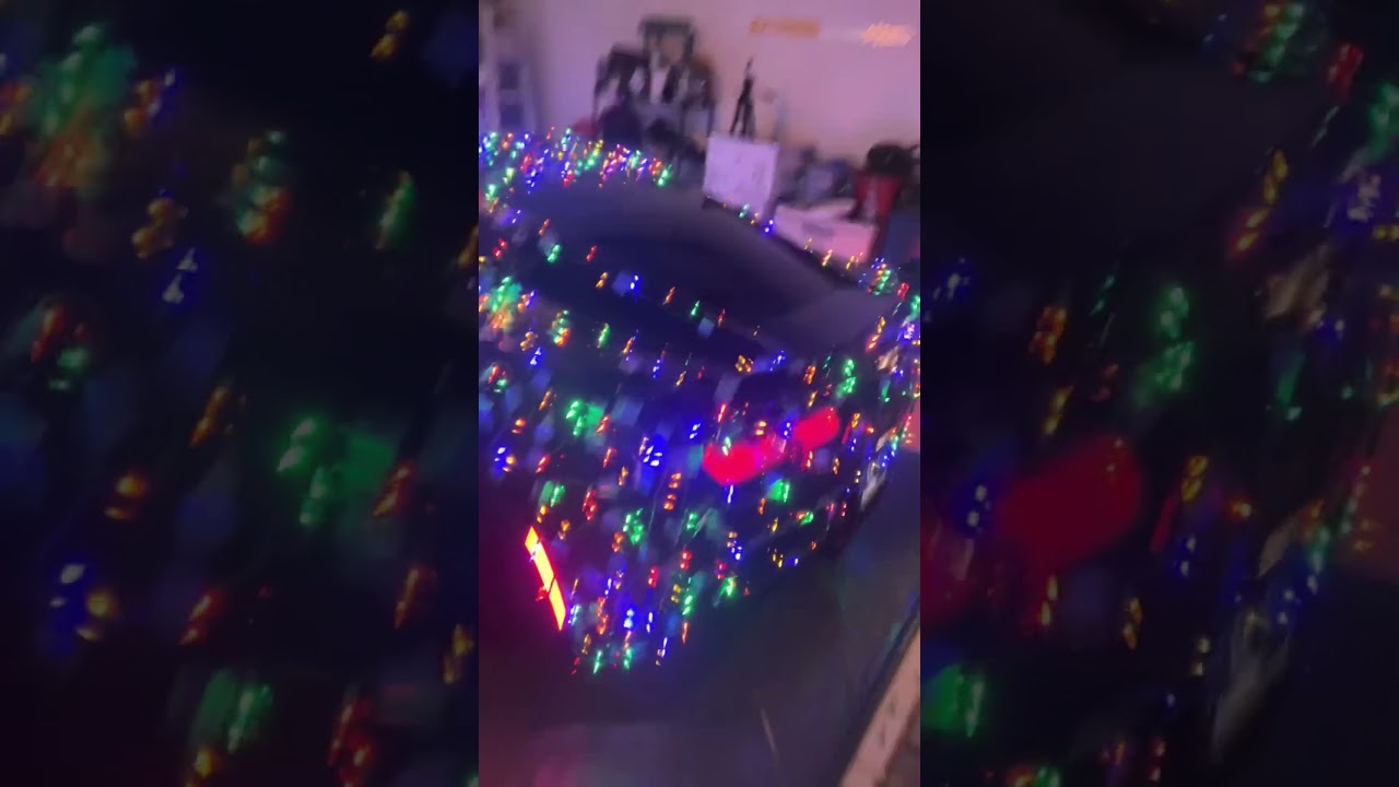 How to put christmas lights on your car 🎄