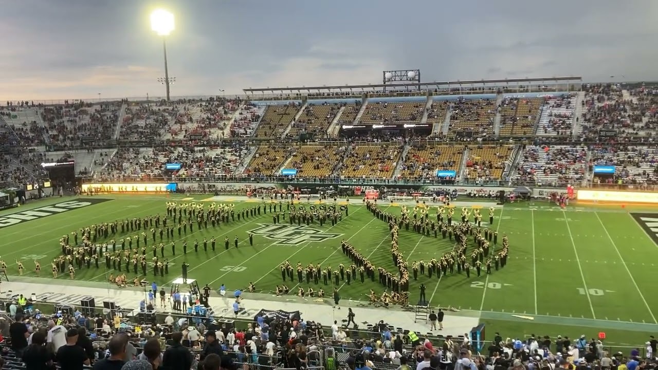 UCF Marching Knights - Star Trek halftime show 11/11/23