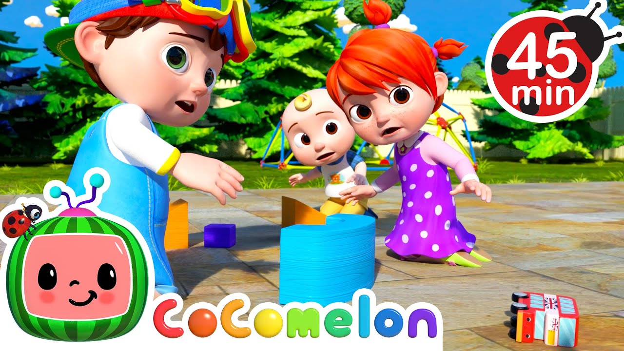 🧱Building and Breaking Bridges!🌉 | CoComelon | Moonbug Kids - Play Outside with Friends