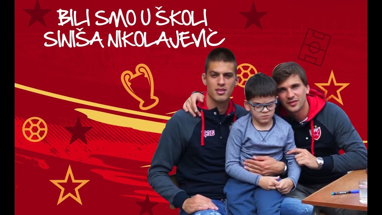 Zvezda u školama - BILI SMO U ŠKOLI SINIŠA NIKOLAJEVIĆ