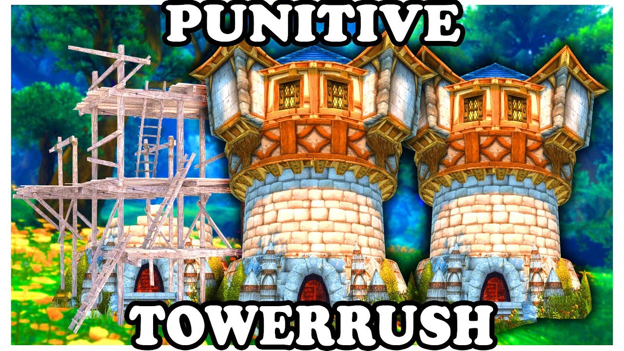 Grubby | WC3 | Punitive Towerrush!