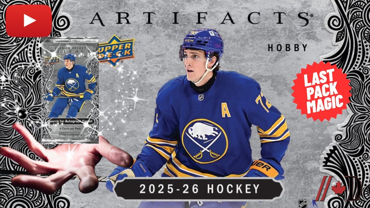 2025-26 Upper Deck Artifacts Hockey Hobby Box Break — ПОСЛЕДНИЙ НАБОР ВОЛШЕБСТВА!