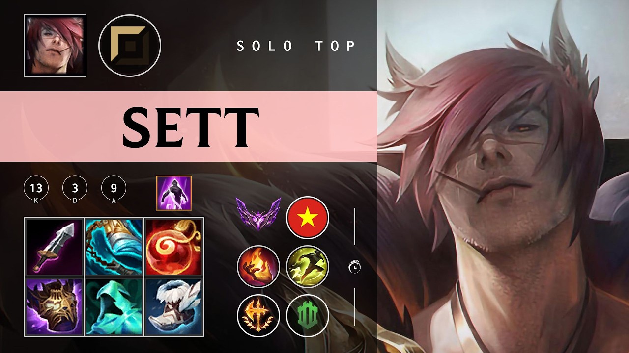 Sett Top vs Darius - VN Master Patch 26.04