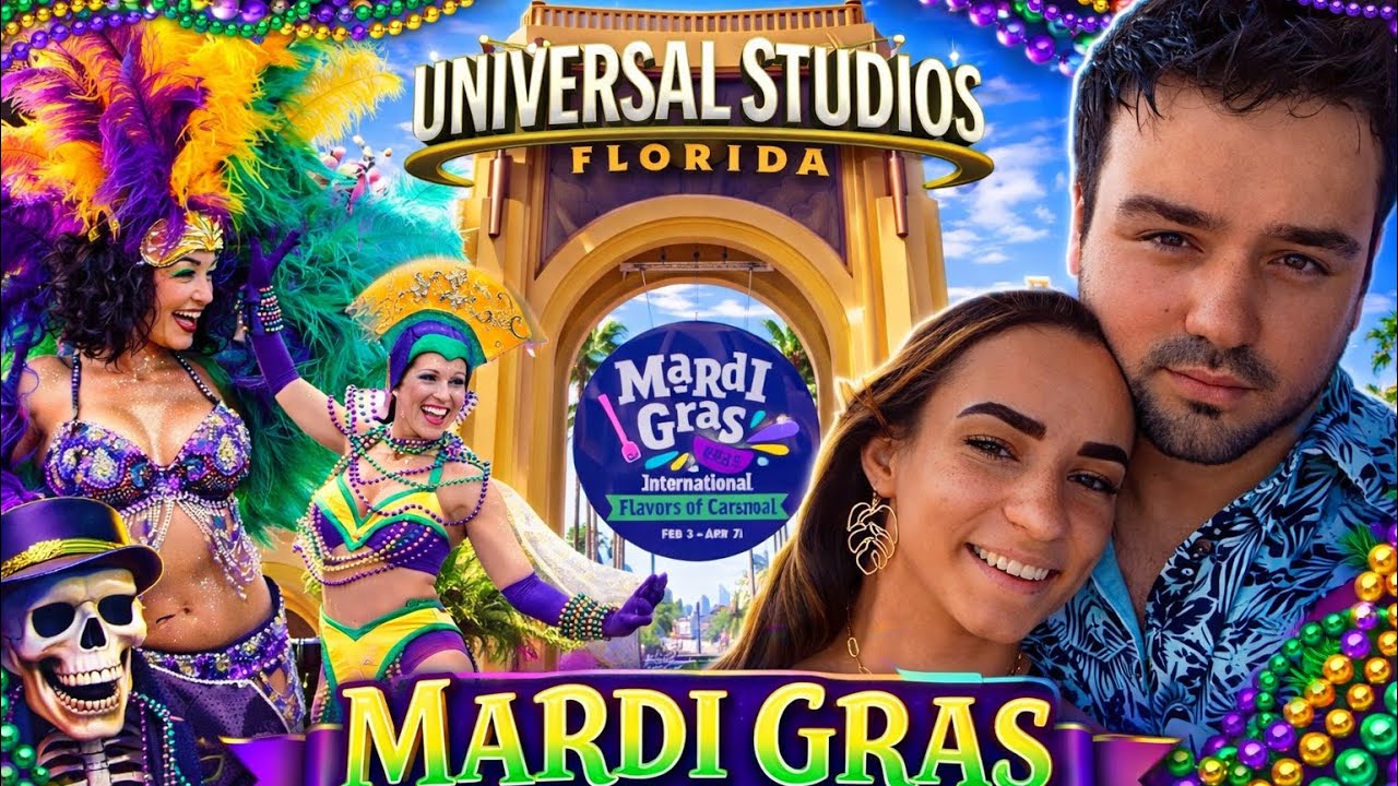 Universal Studios Mardi Gras 2024 🎭 | Full Parade Show in Orlando, Florida
