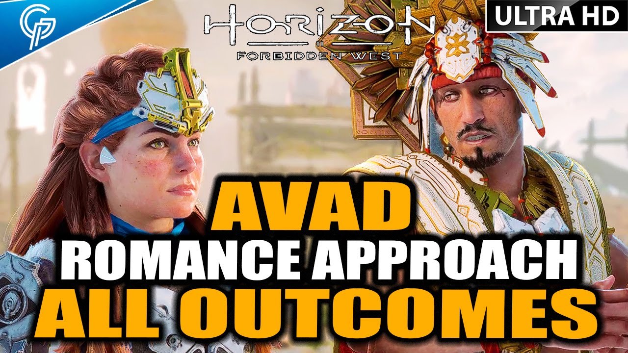 Avad Showed He Is Romantically Interested To Aloy ALL CHOICES | Horizon Forbidden West PC