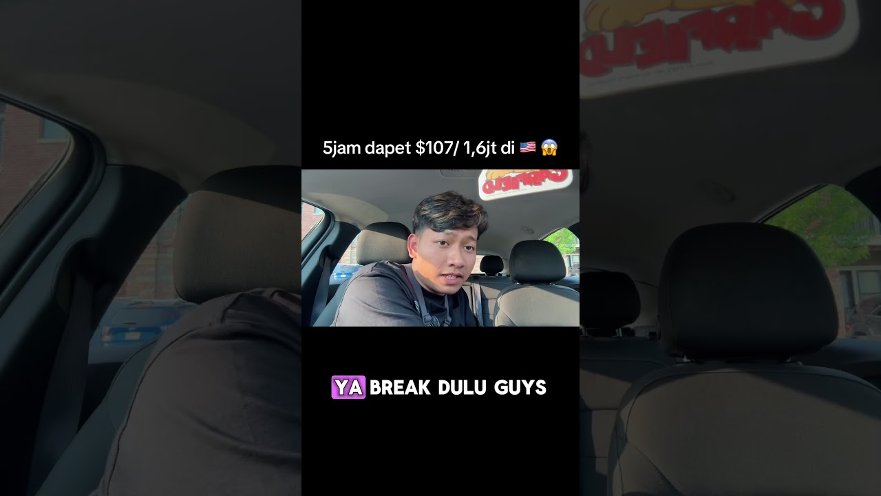 5jam doordash di america dapet $107 / 1,6jt 😱😱 #indonesia #podcastindonesia #standupcomedy