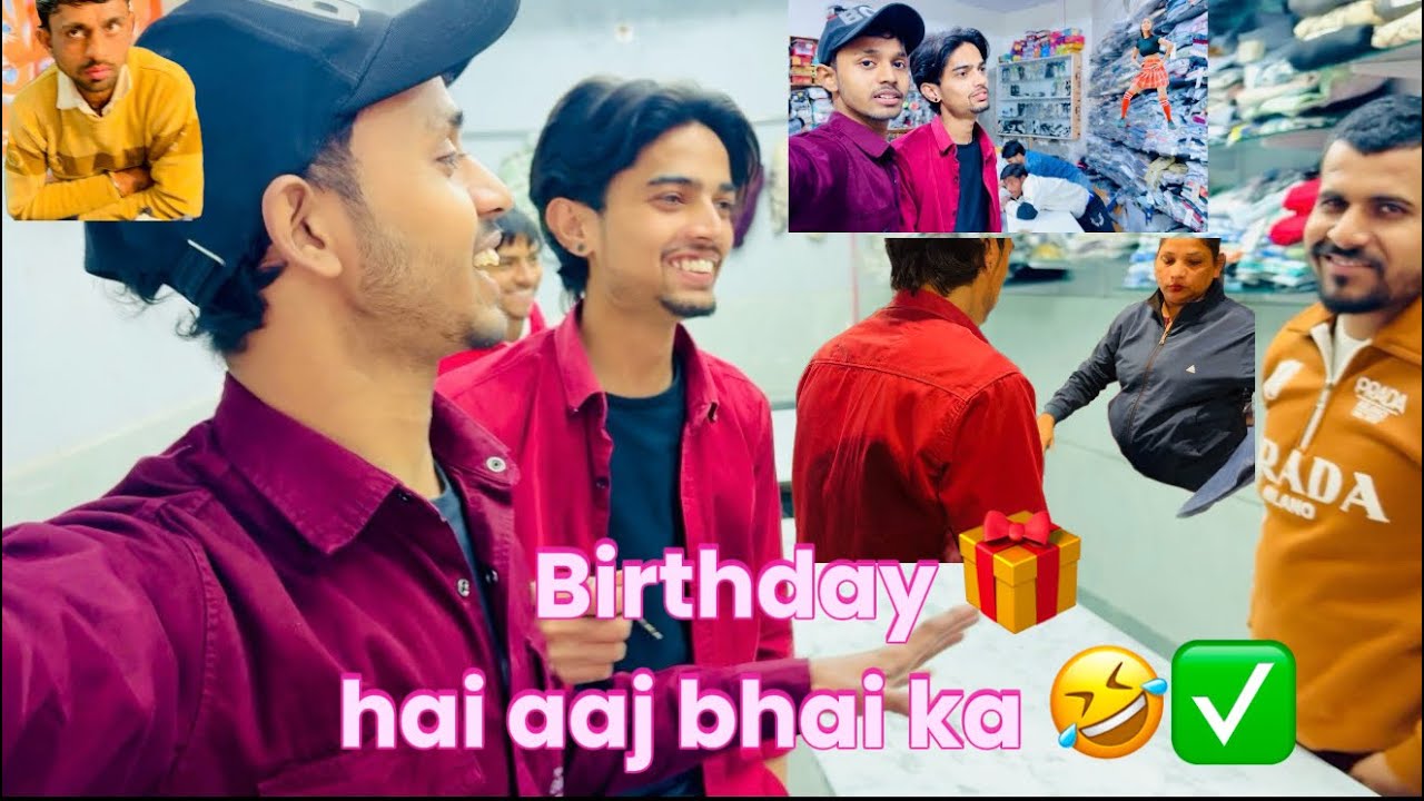 Bhai ka birthday part 2🎂😁 #like #funny #trending #comedy #viral #vlog #prank #birthday #sorabhjoshi 